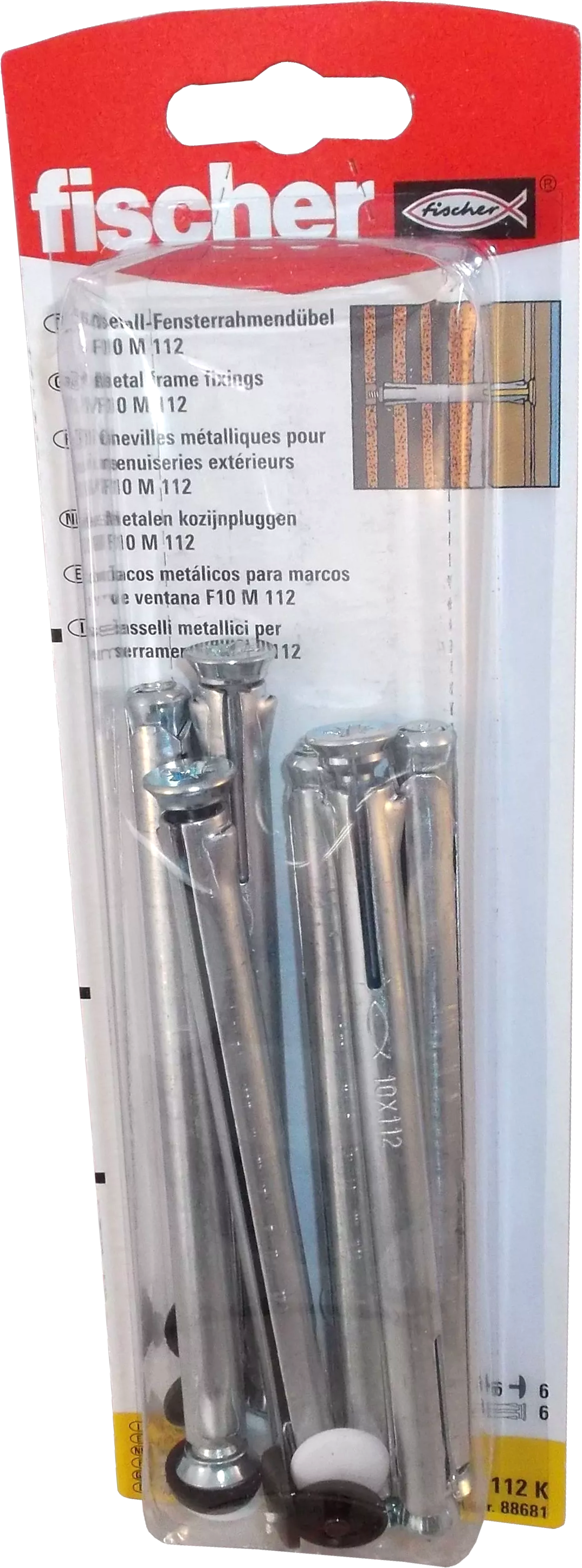 Fischer Metallrahmendübel F 10 MK