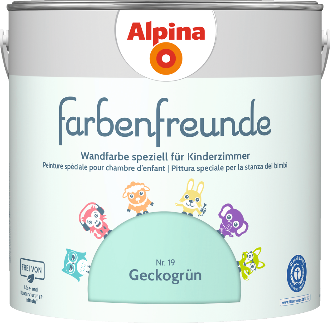 2,5l ALPINA Farbenfreunde Nr.19 Geckogrün