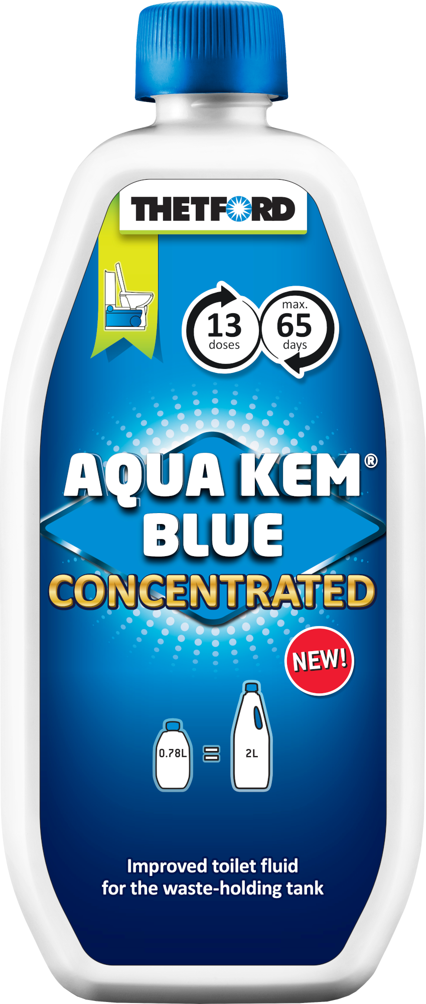 780ml Thetford Aqua Kem Blue Konzentrat