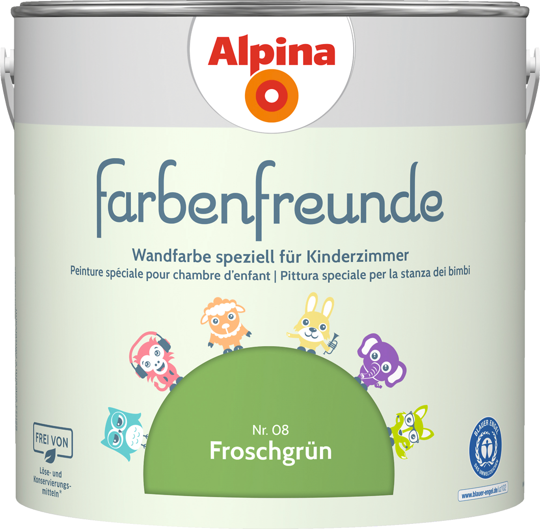 2,5l ALPINA Farbenfreunde Nr.08 Froschgrün