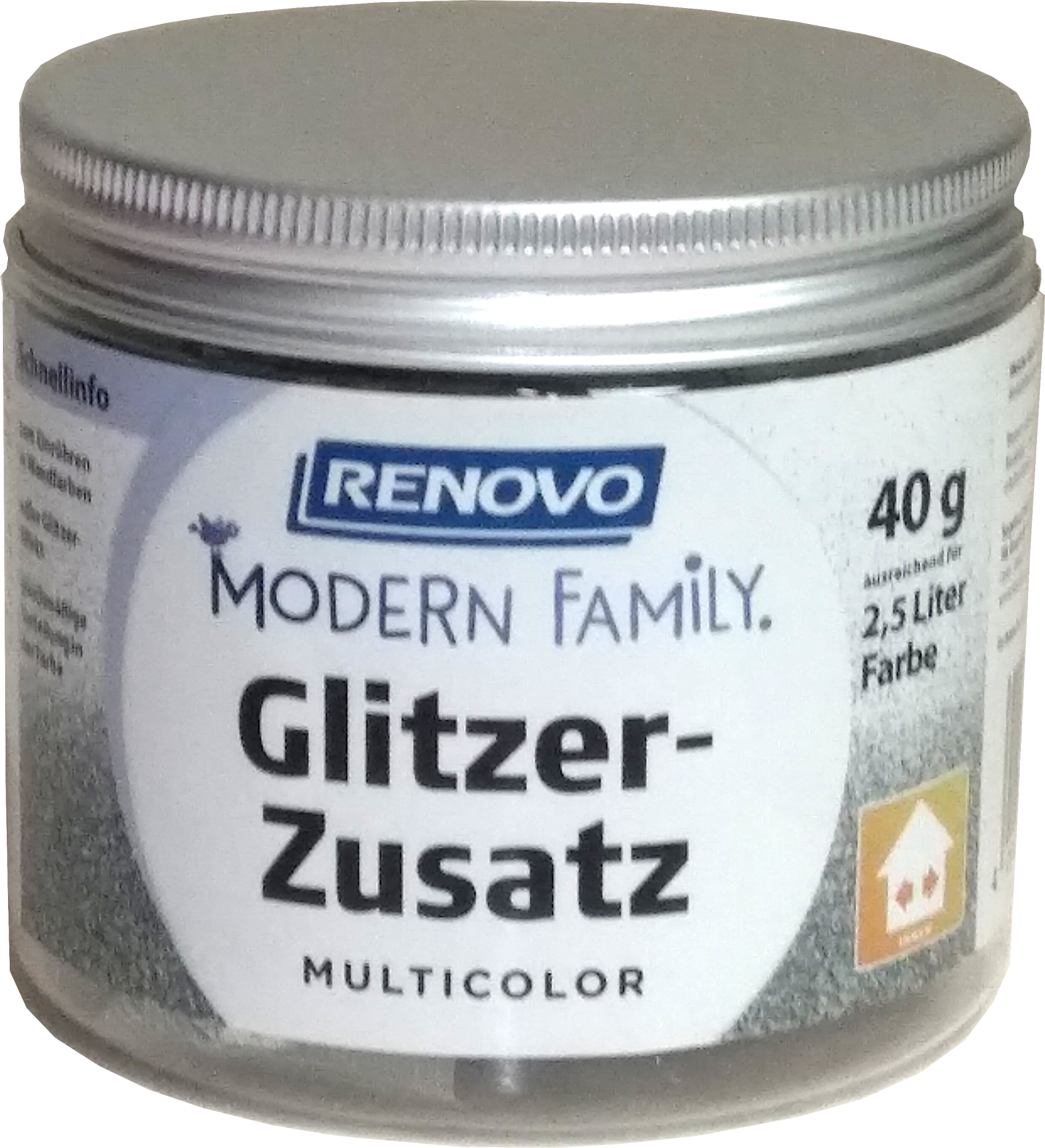 40g Renovo Glitzerzusatz, Modern Family, Multicolor