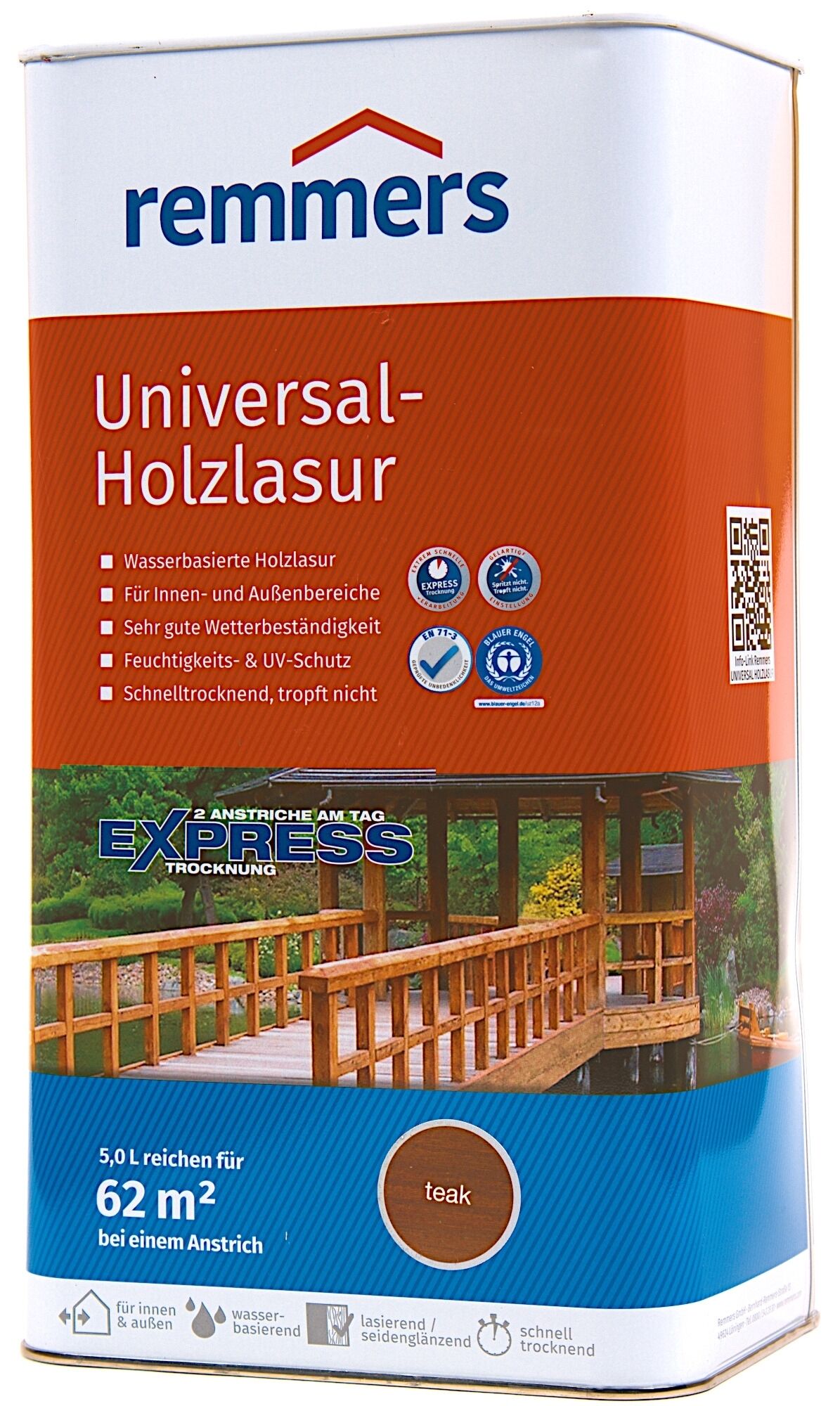 5L Remmers Universal-Holzlasur Teak