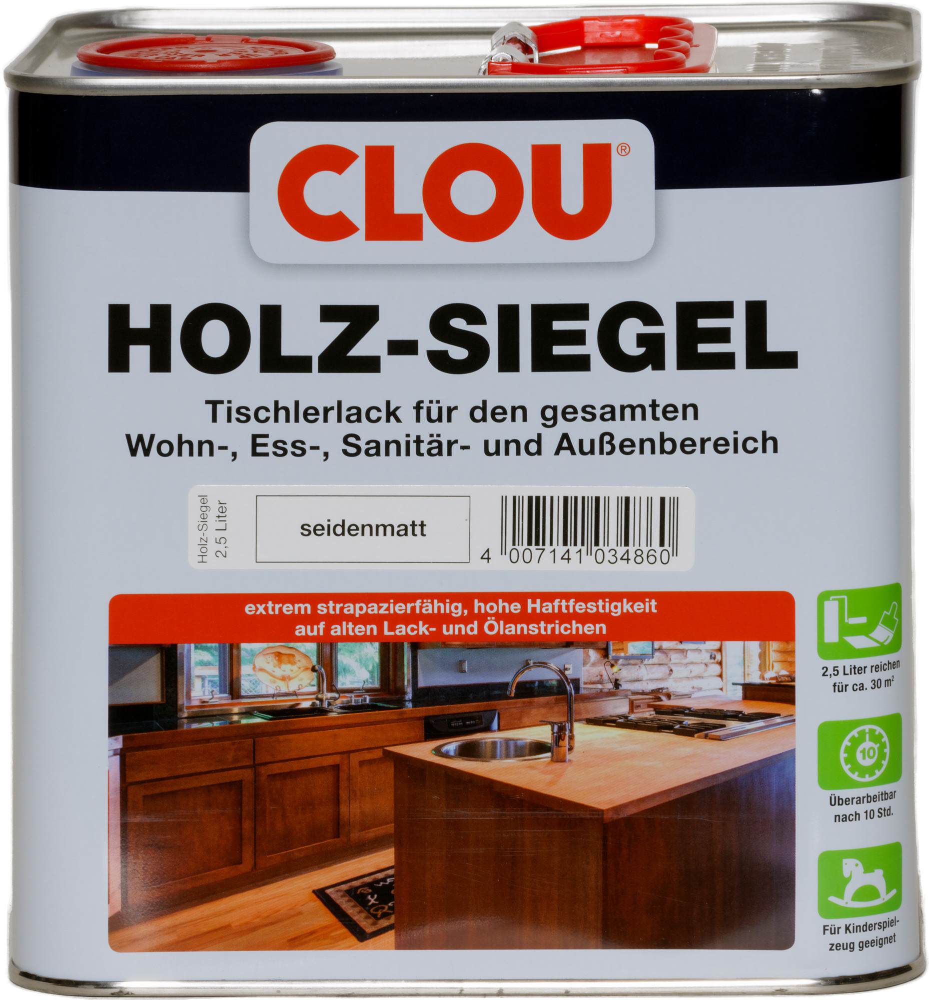 2,5L Clou EL Holz-Siegel seidenmatt