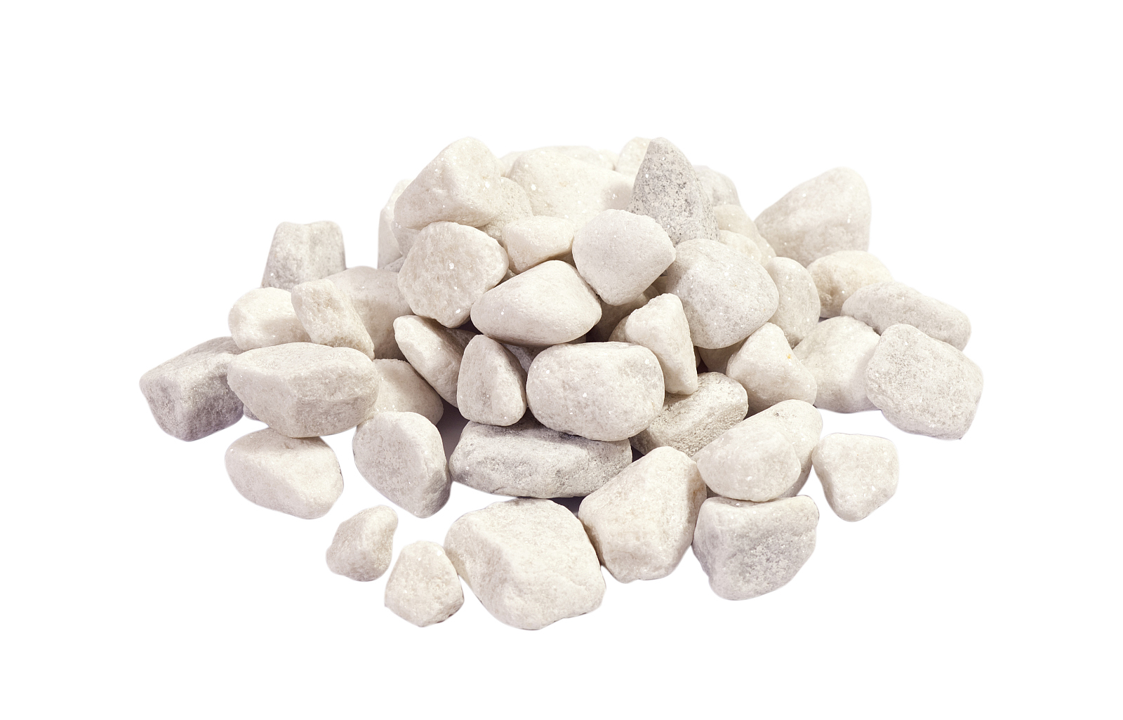 25kg Marmorkies Weiss 15-25mm Weco-Naturstein
