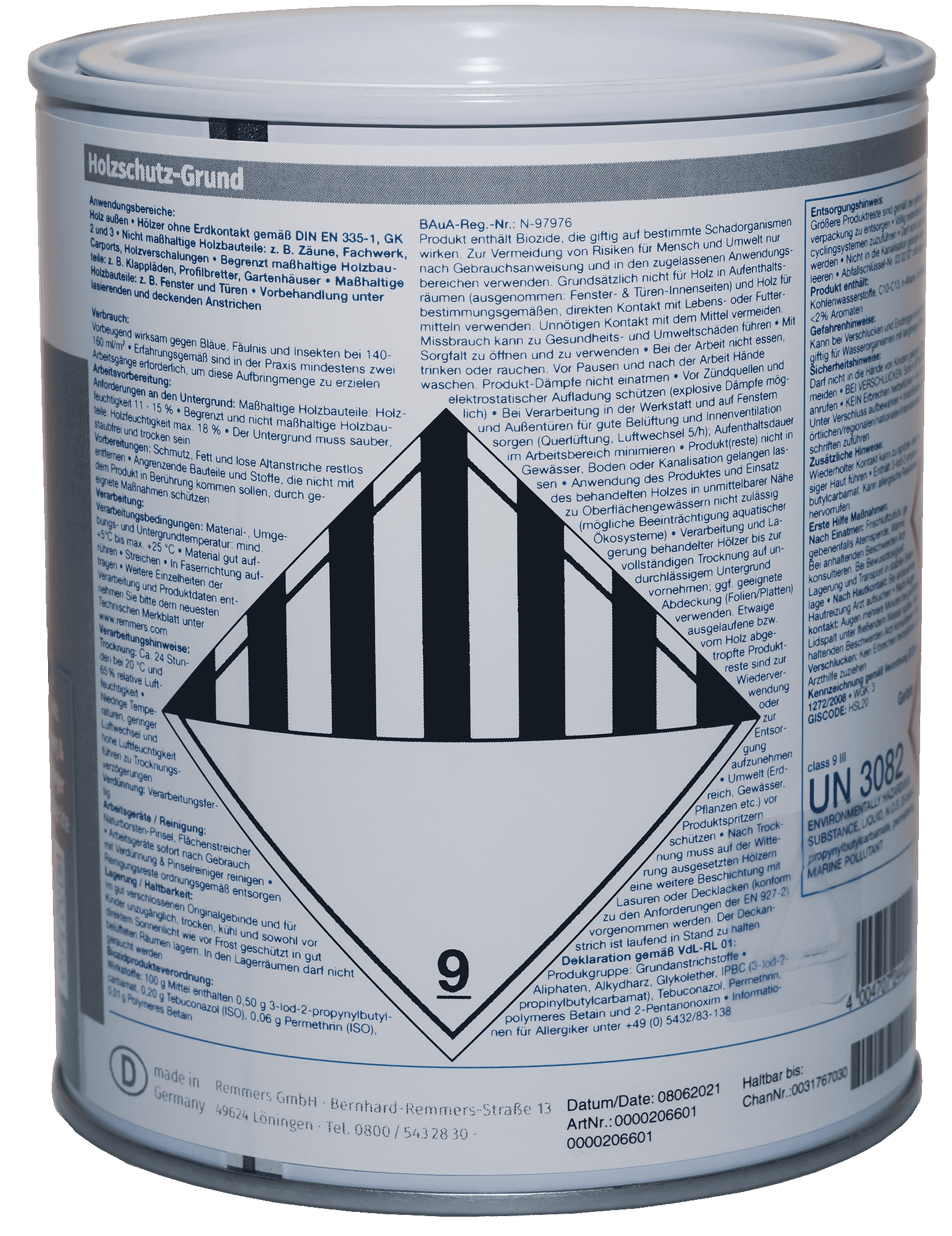 750ml Remmers Holzschutzgrund farblos
