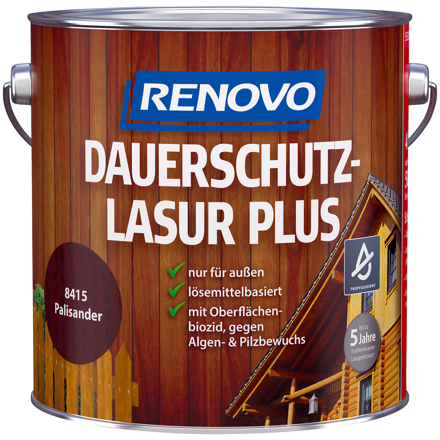 4L Renovo Dauerschutzlasur PLUS Palisander