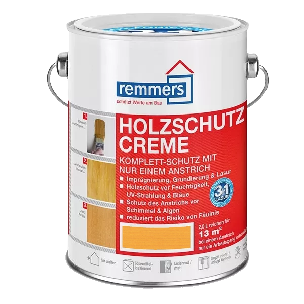 750ml Remmers Holzschutz Creme Kiefer