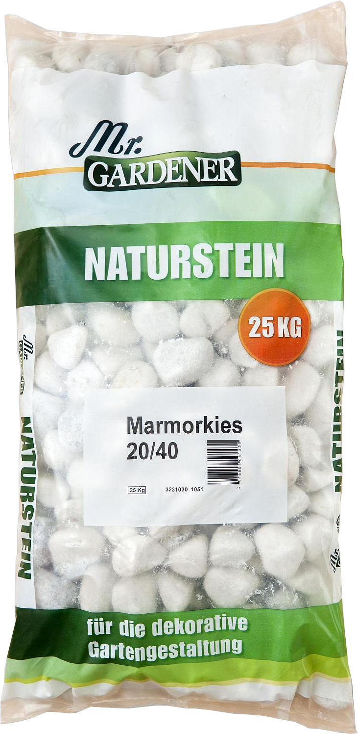 25kg Mr. Gardener Marmorkies 20-40mm