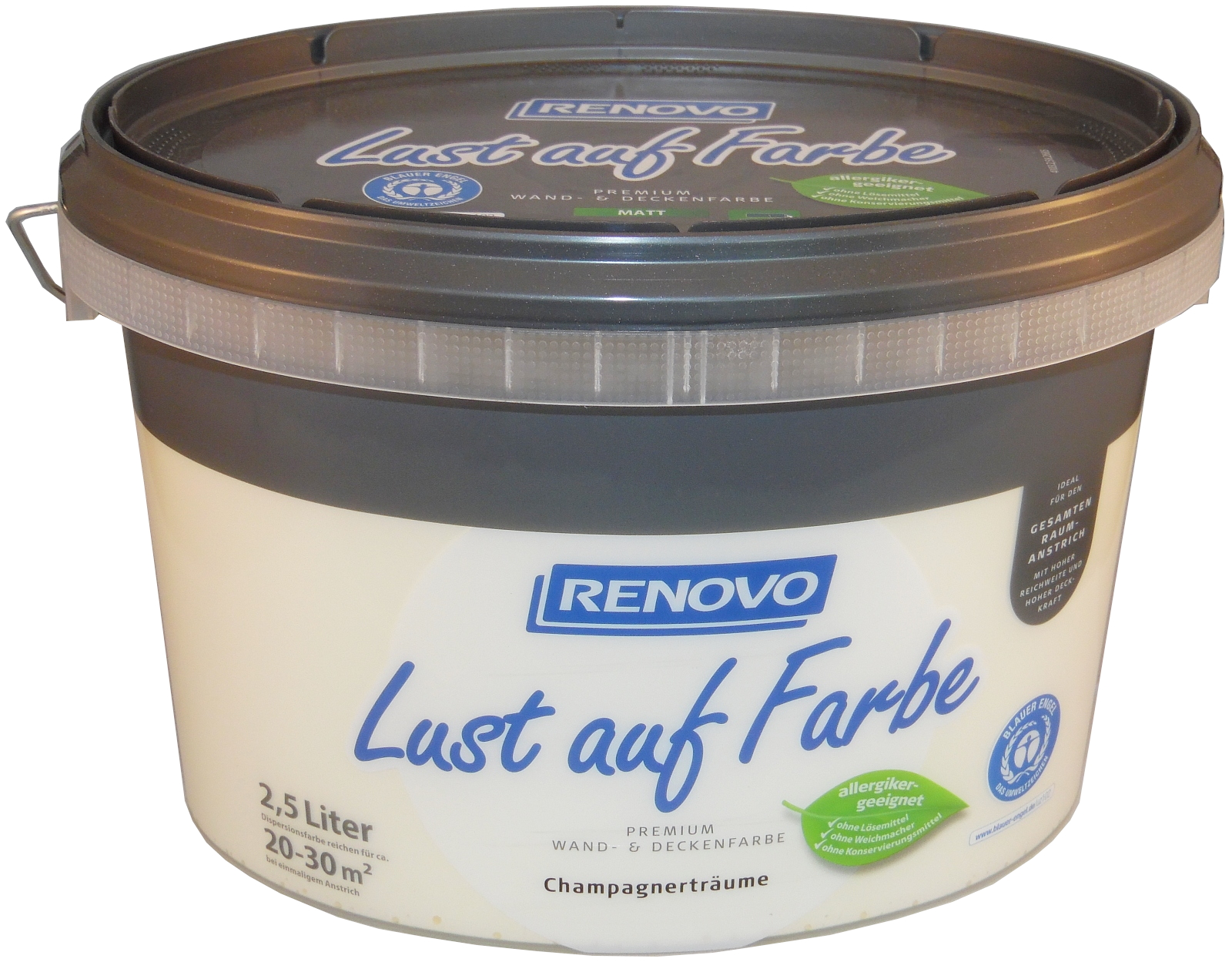 2,5L Renovo Lust auf Farbe, Champagnerträume