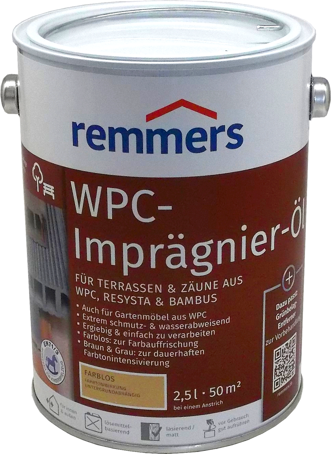 750 ml Remmers WPC-Imprägnier-Öl Farblos