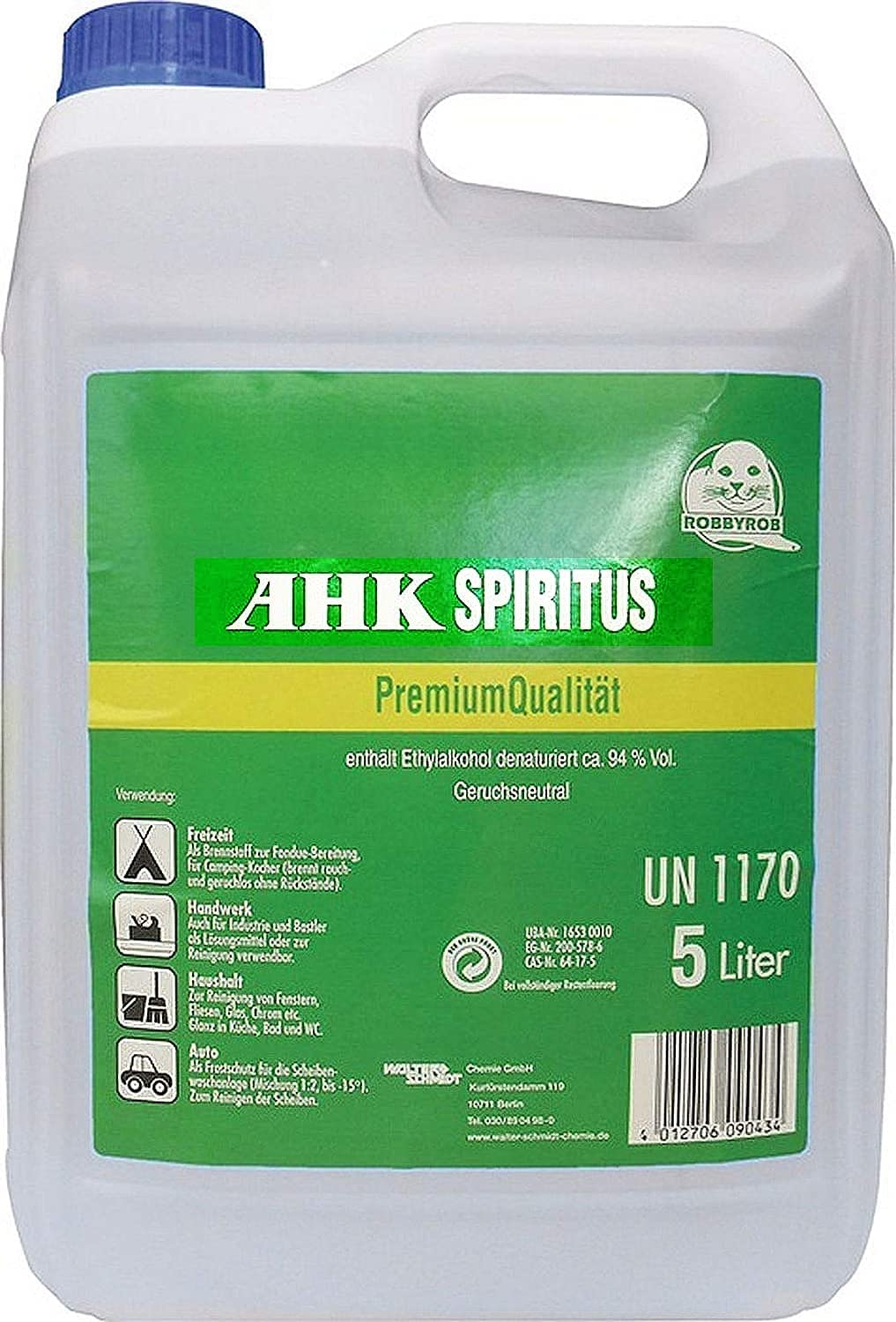 5L AHK Spiritus - Premium-Qualität