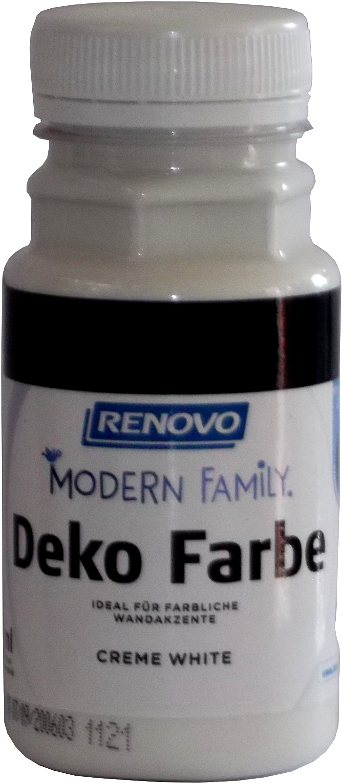 125ml Renovo Deko Farbe Creme White