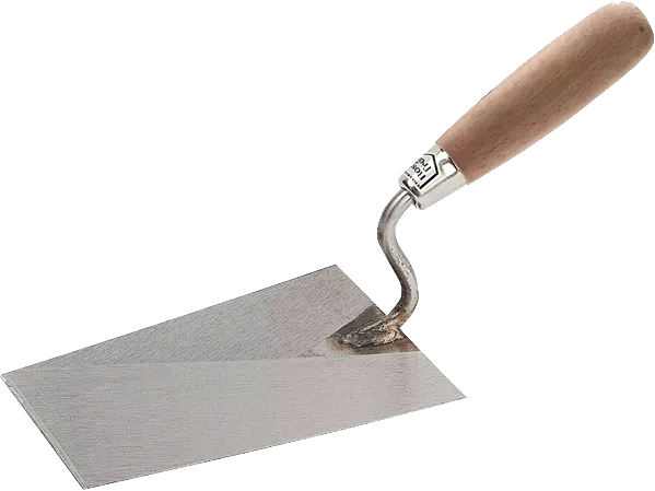TRIUSO Kantige Kelle 180mm Edelstahl