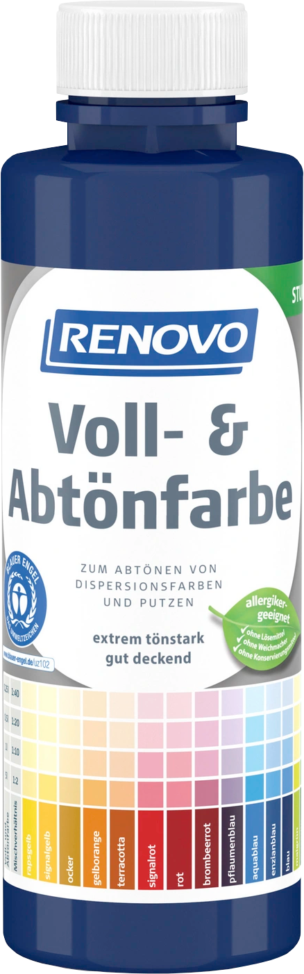 500ml Renovo Volltonfarbe Blau