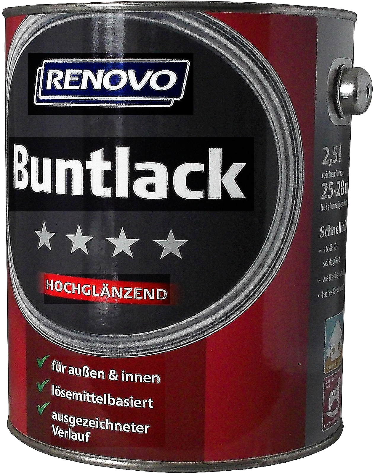 2,5L Renovo Hochglanzlack laubgrün Nr.6002