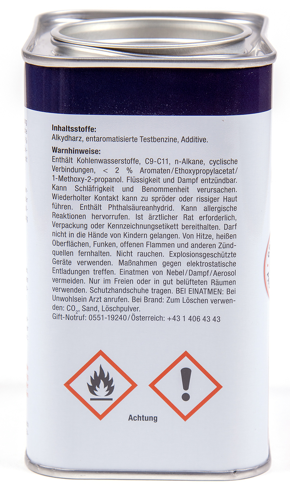 750ml Clou OSB-Lack farblos seidenglänzend