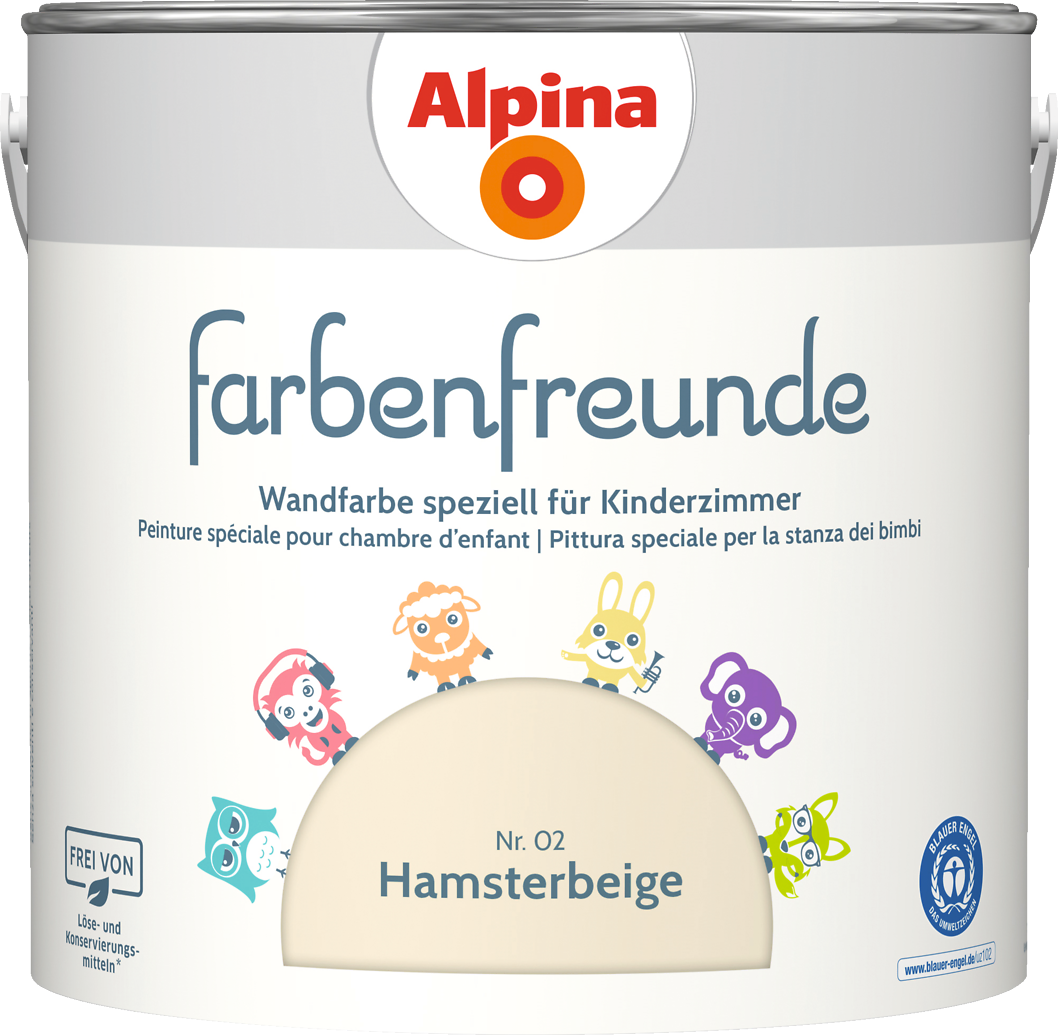 2,5l ALPINA Farbenfreunde Nr.02 Hamsterbeige