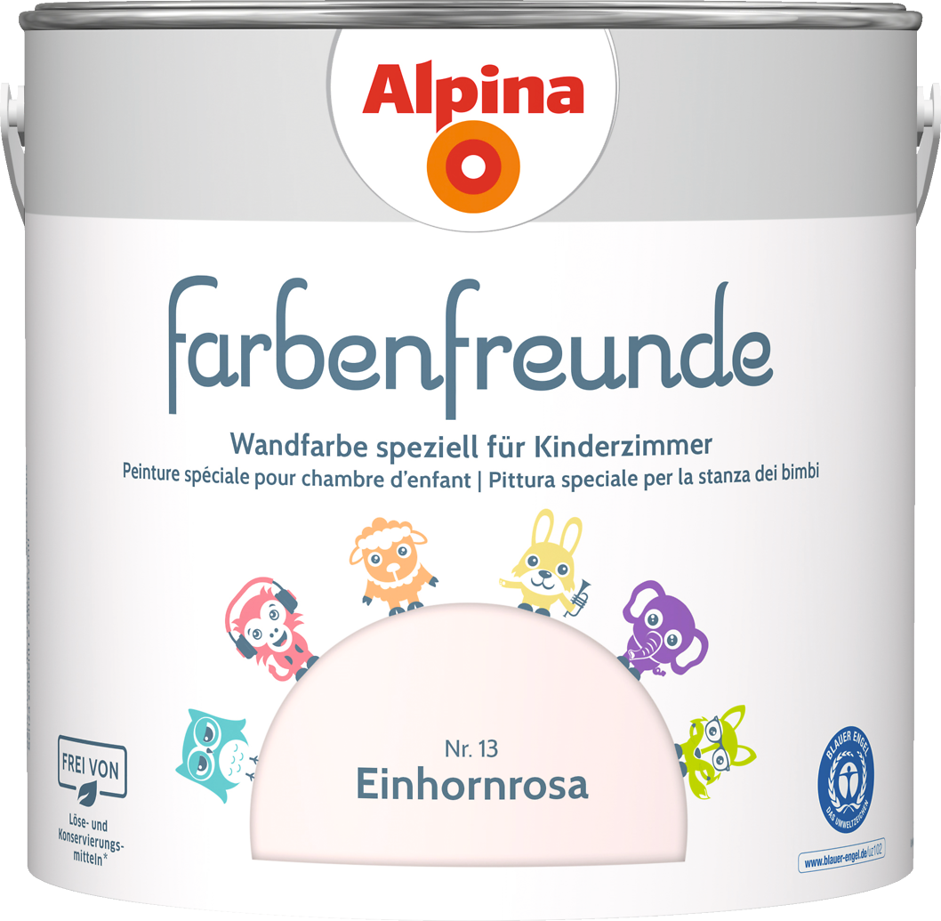 2,5l ALPINA Farbenfreunde Nr.13 Einhornrosa