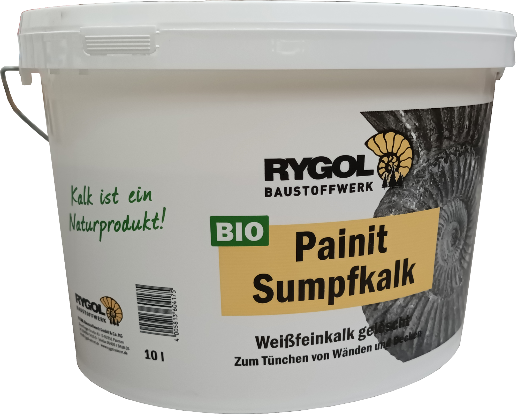 10 Liter SAKRET Sumpfkalk im Eimer