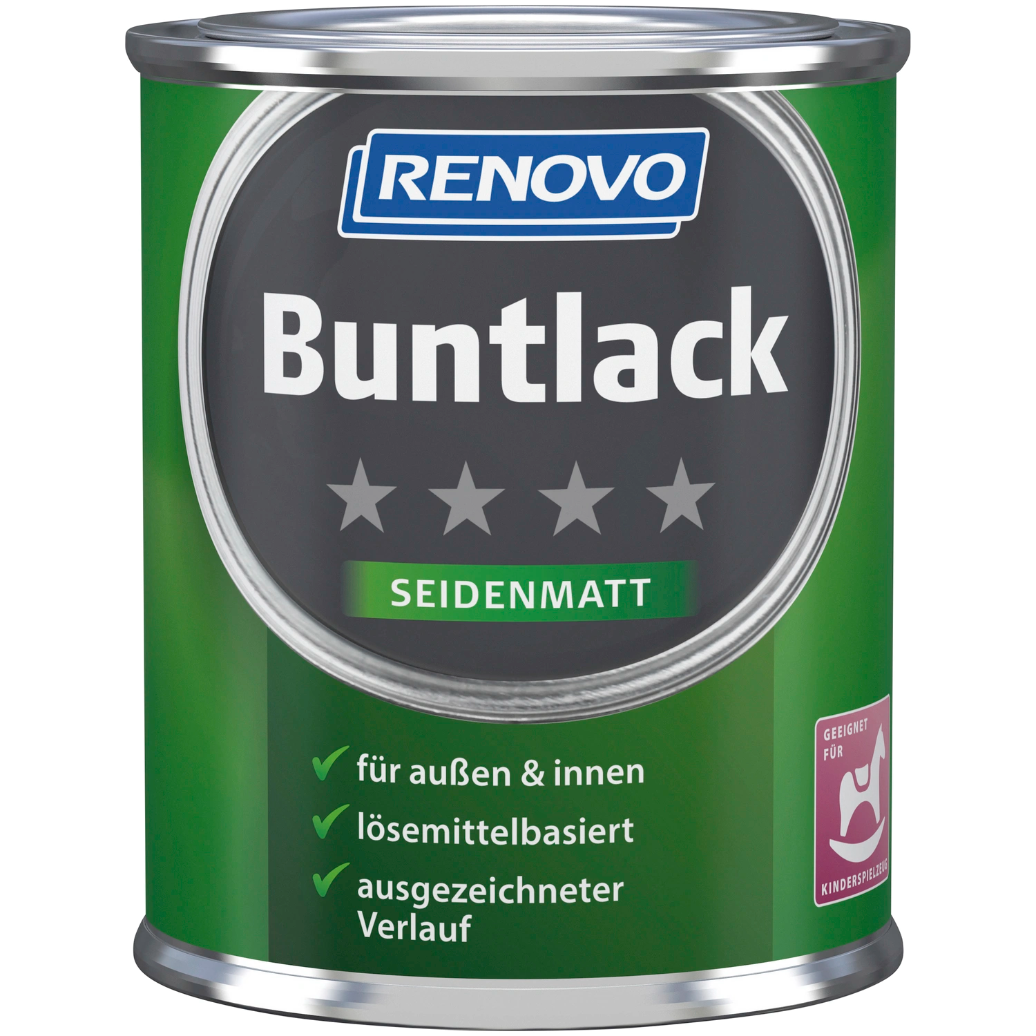 125ml Renovo Seidenmattlack Nr.9900 schwarz