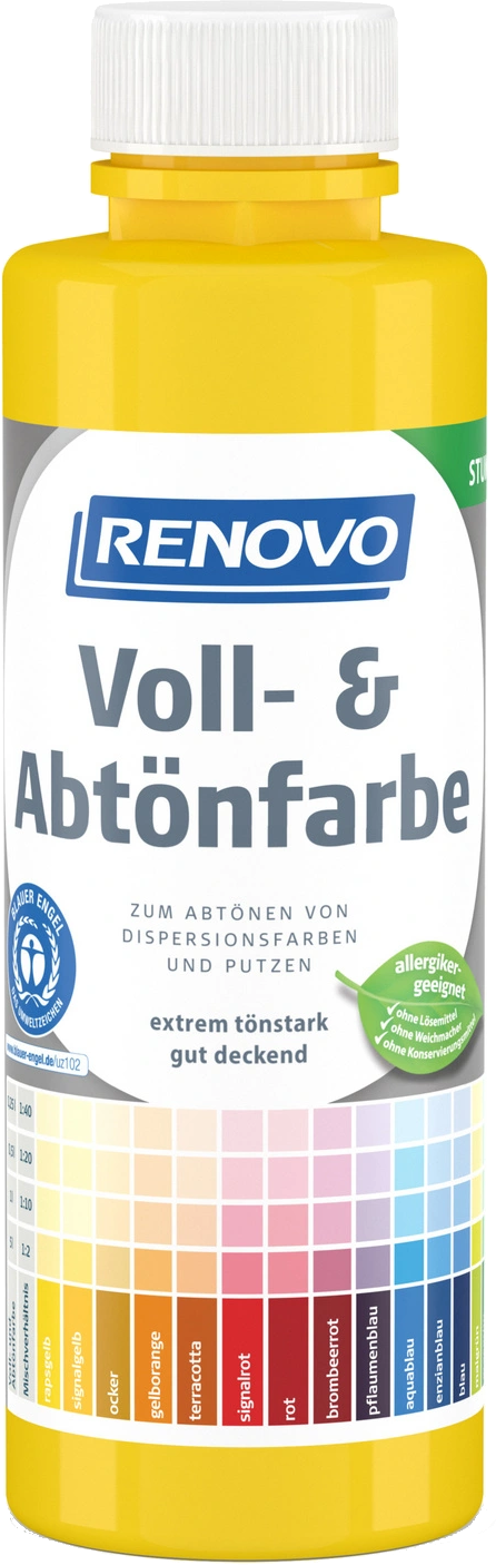500ml Renovo Volltonfarbe rapsgelb