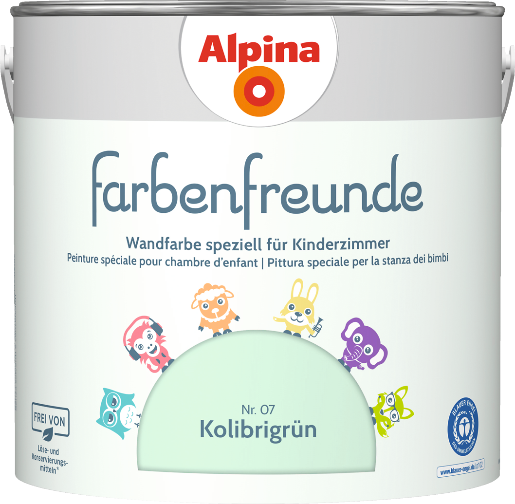 2,5l ALPINA Farbenfreunde Nr.07 Kolibrigrün