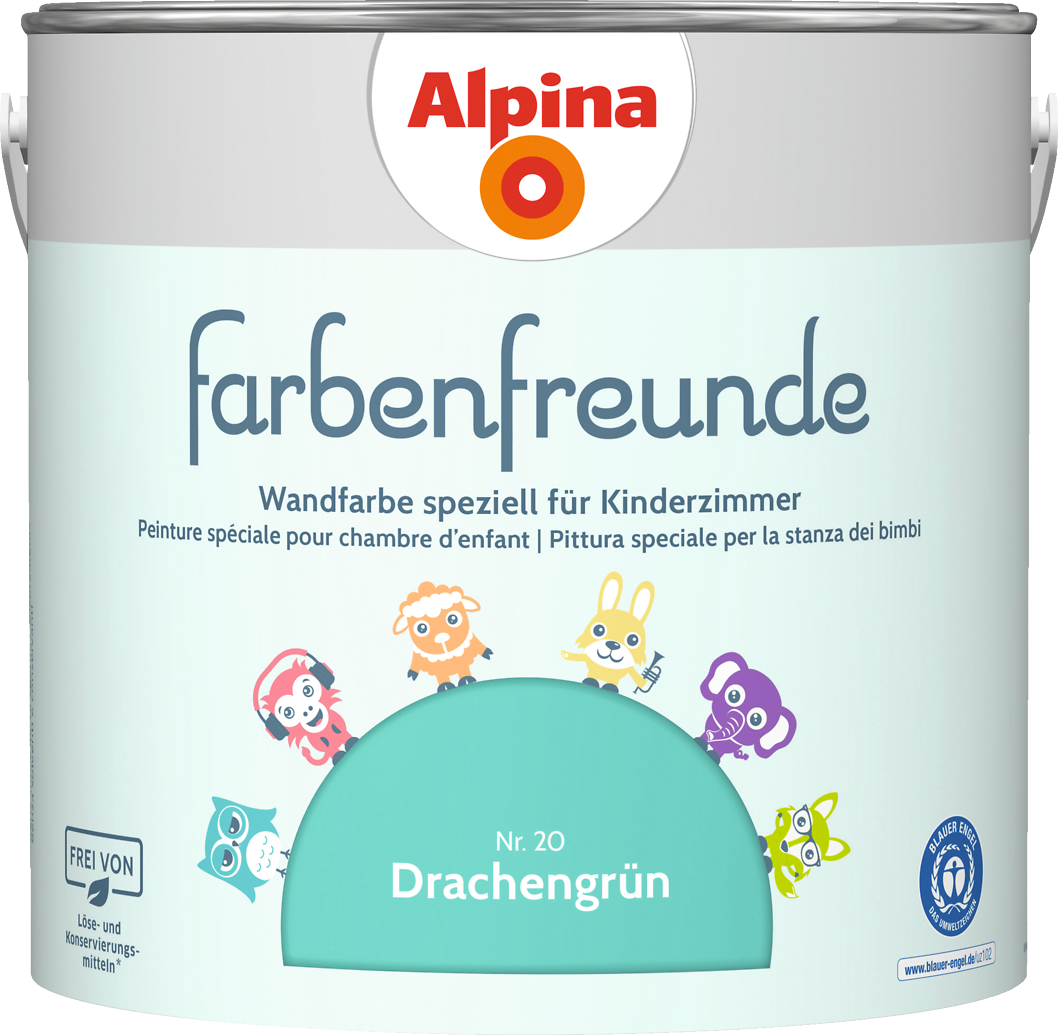 2,5l ALPINA Farbenfreunde Nr.20 Drachengrün