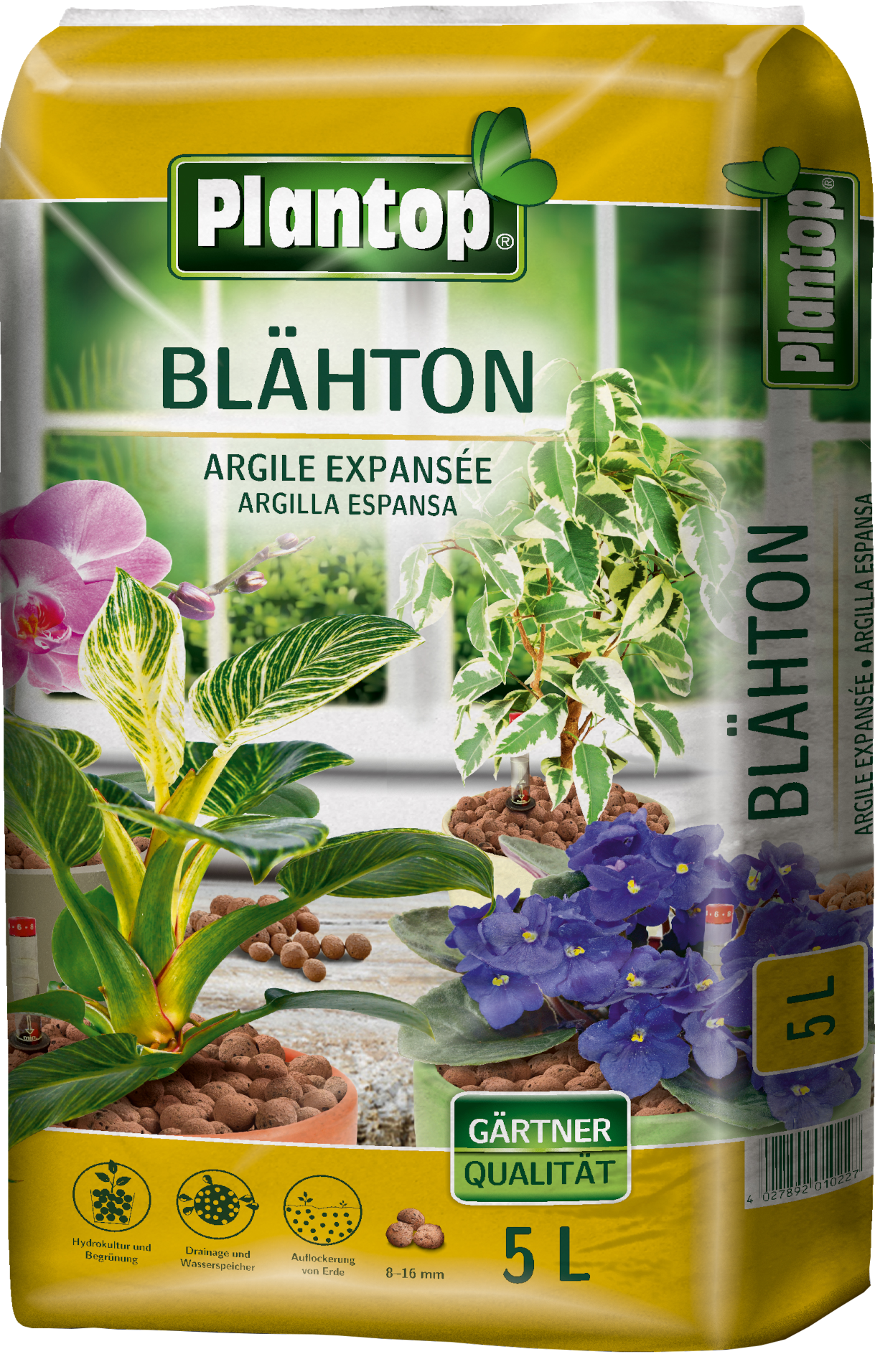 5L Plantop Blähton Körnung 8-16mm