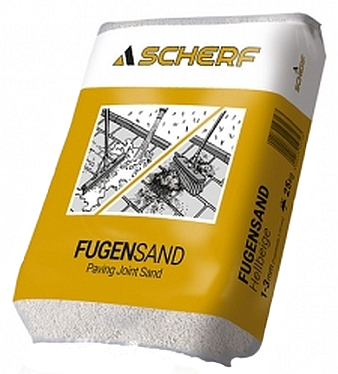 25Kg SCHERF-Fugensand hell beige/grau 1-3mm