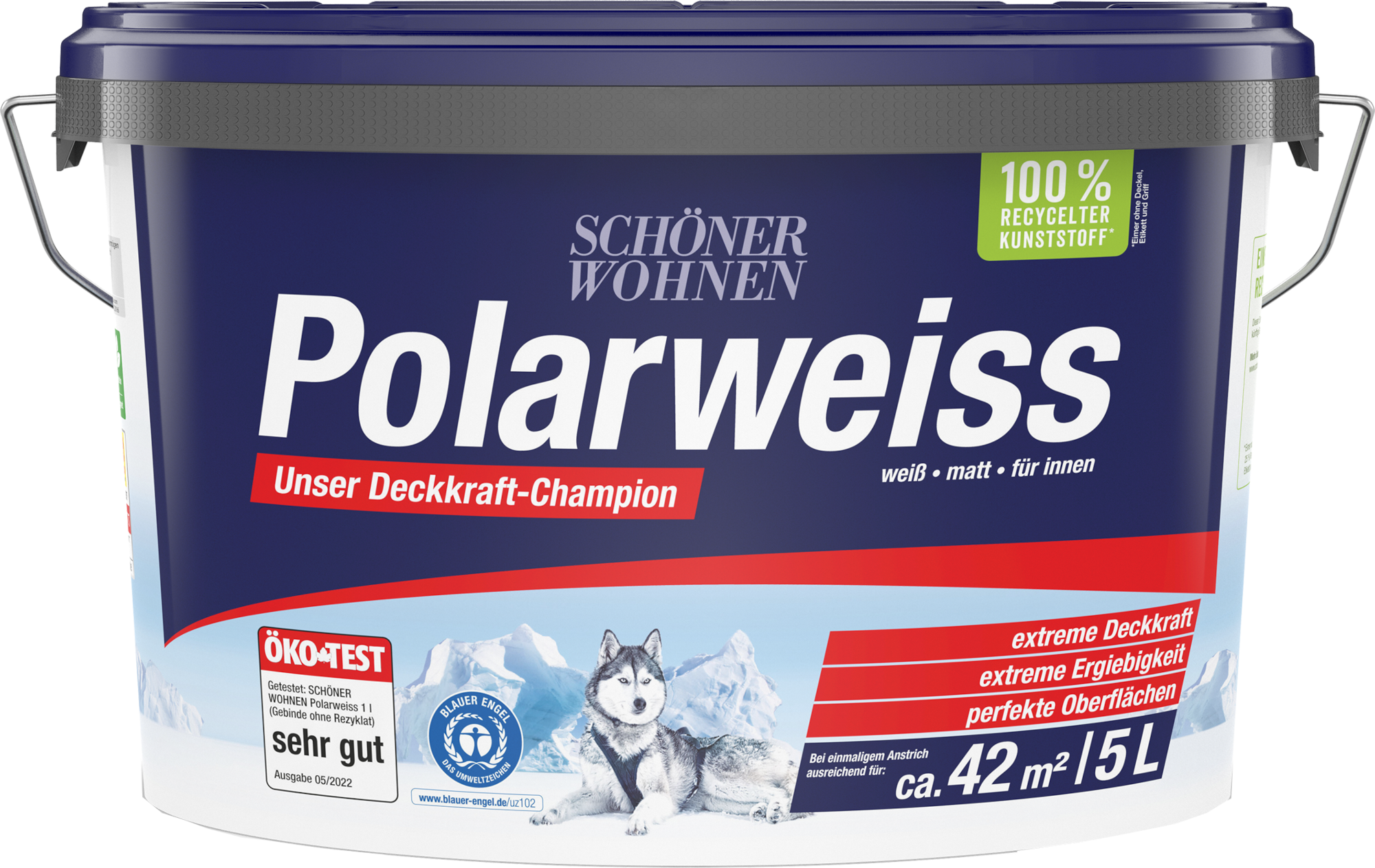 5L Schöner Wohnen Polarweiss