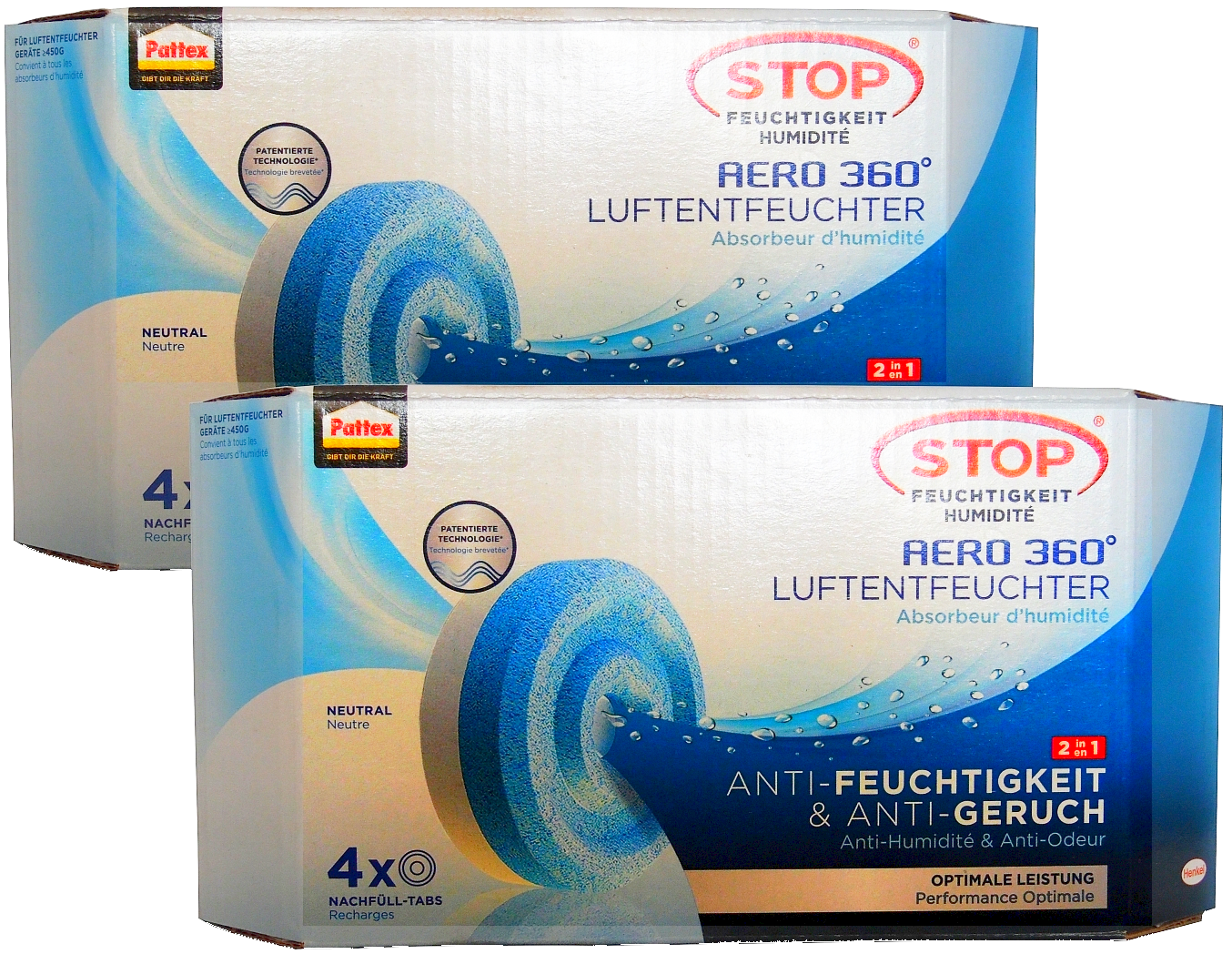 8 Nachfüll-Tabs Pattex AERO 360° ( 8 x 450g )