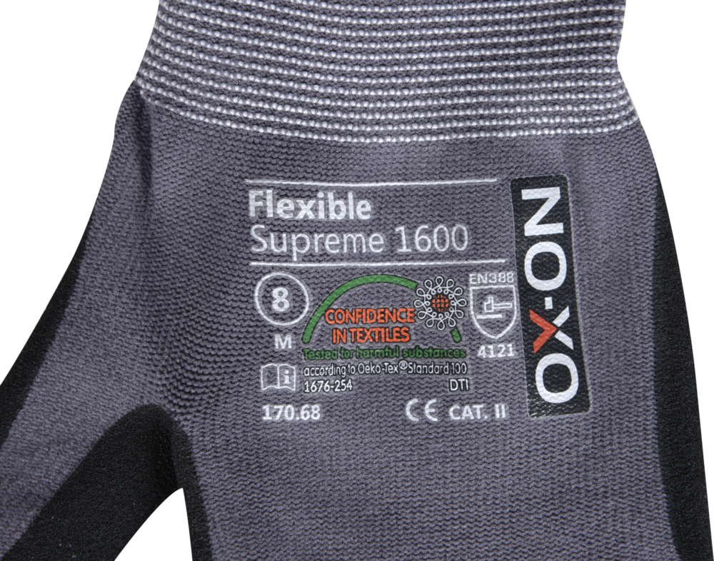 OX-ON Flexible Supreme Handschuhe Größe 12