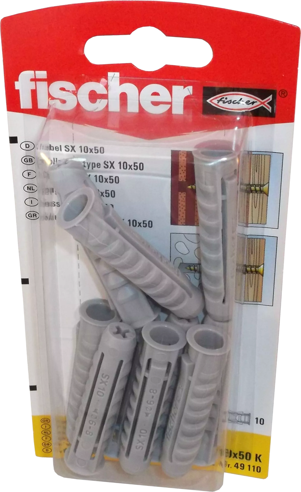 Universaldübel SX 10 x 50 K