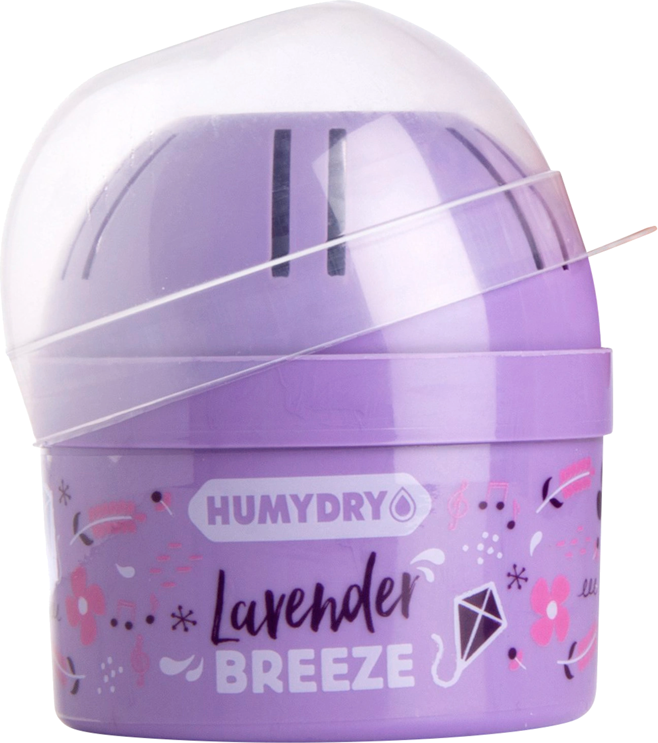 HUMYDRY Raumentfeuchter Mini 75g Lavender Breeze, für Räume bis 4 m², 75 l