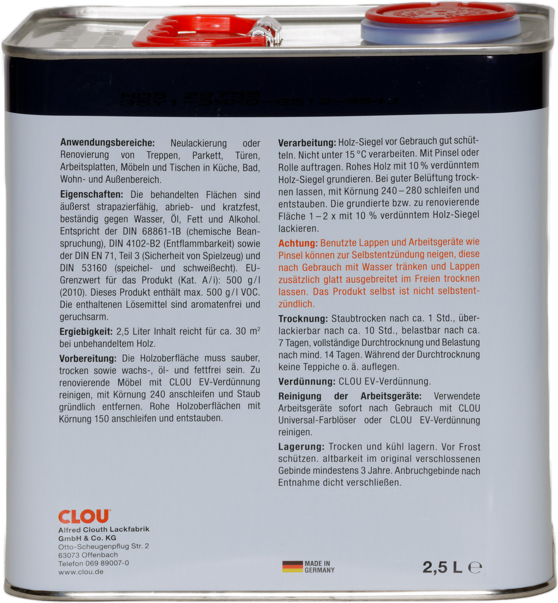 2,5L Clou EL Holz-Siegel seidenmatt