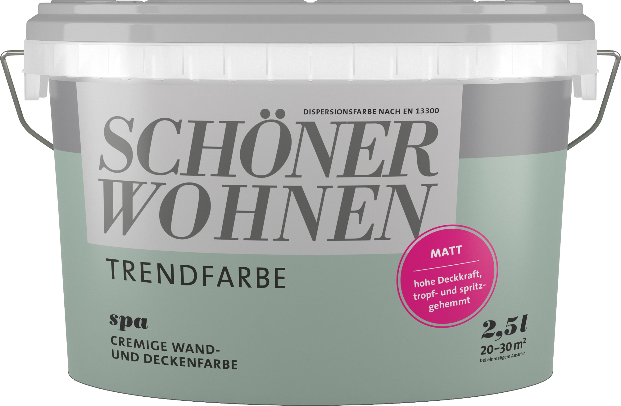 2,5L Schöner Wohnen -Trend Wandfarbe matt Spa