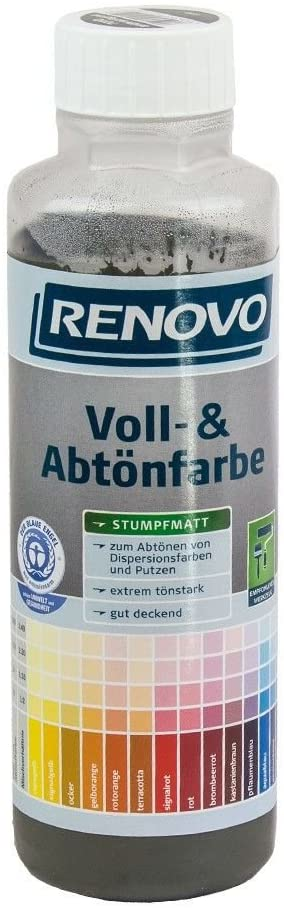 500ml Renovo Volltonfarbe anthrazitgrau