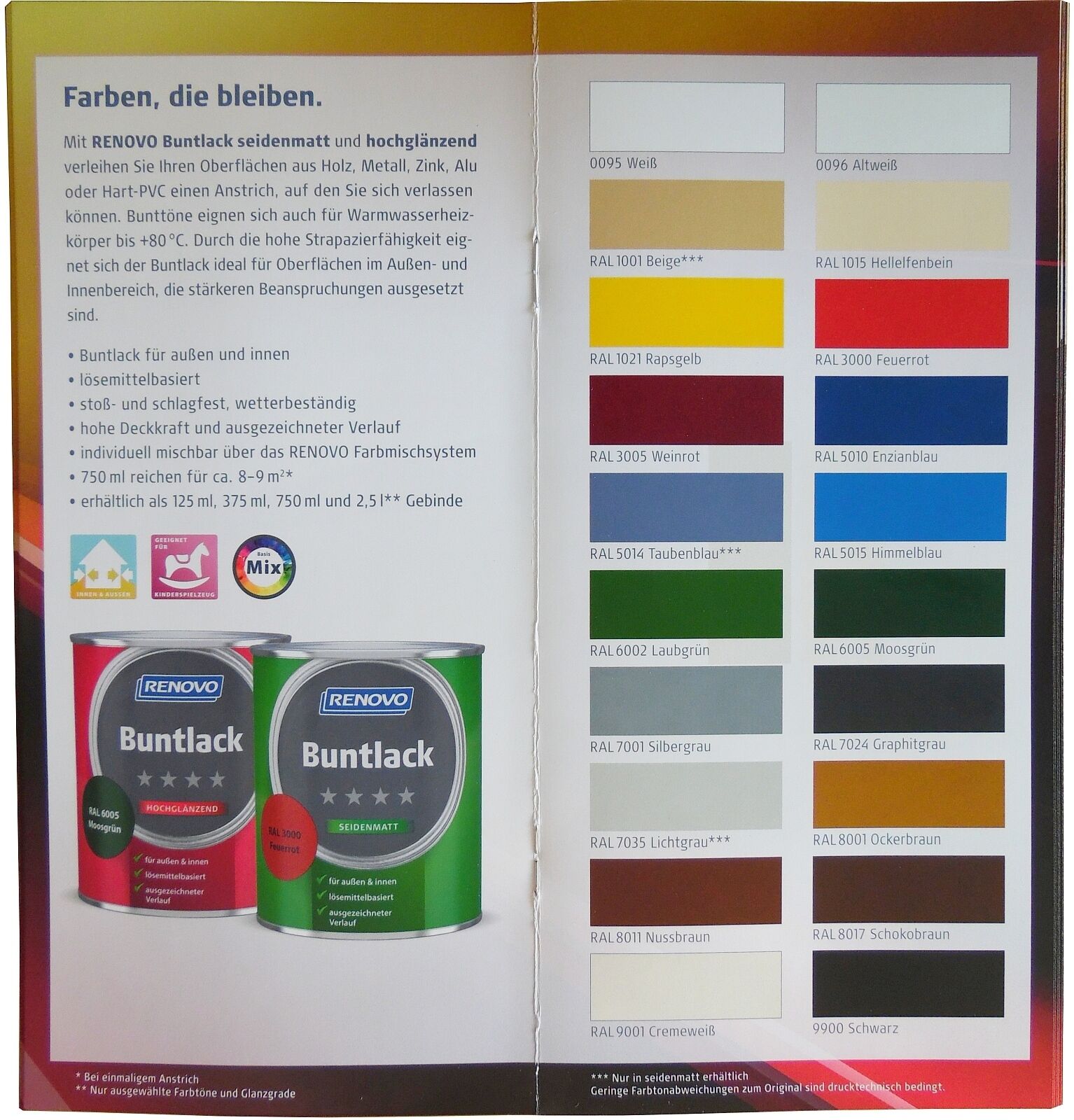 750ml Renovo Seidenmattlack silbergrau RAL7001