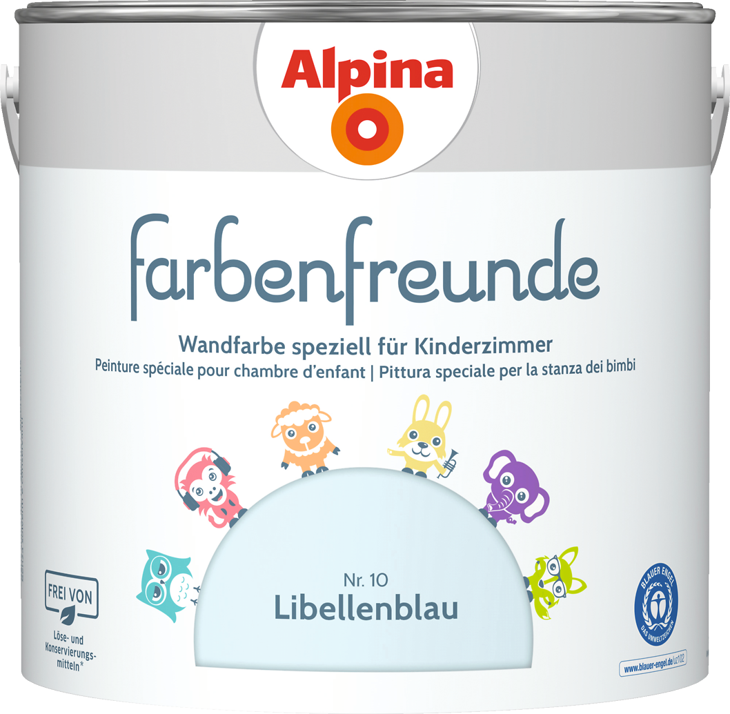 2,5l ALPINA Farbenfreunde Nr.10 Libellenblau