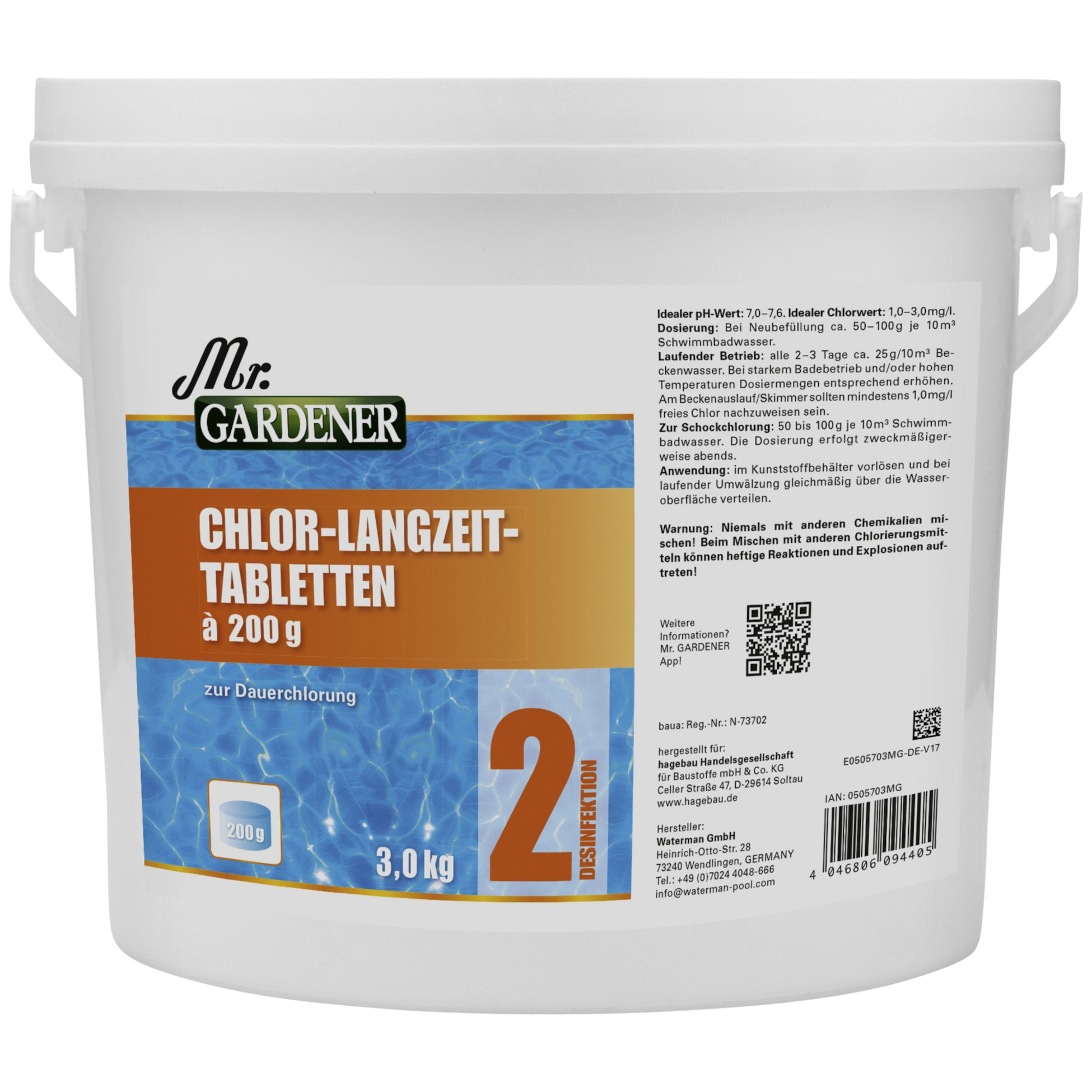 Pool Chlor Tabletten 200g 1 X 1 Kg BAYZID Von Höfer Chemie Zur