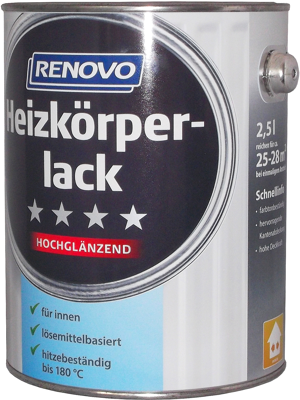 2,5L Renovo Heizkörperlack weiss