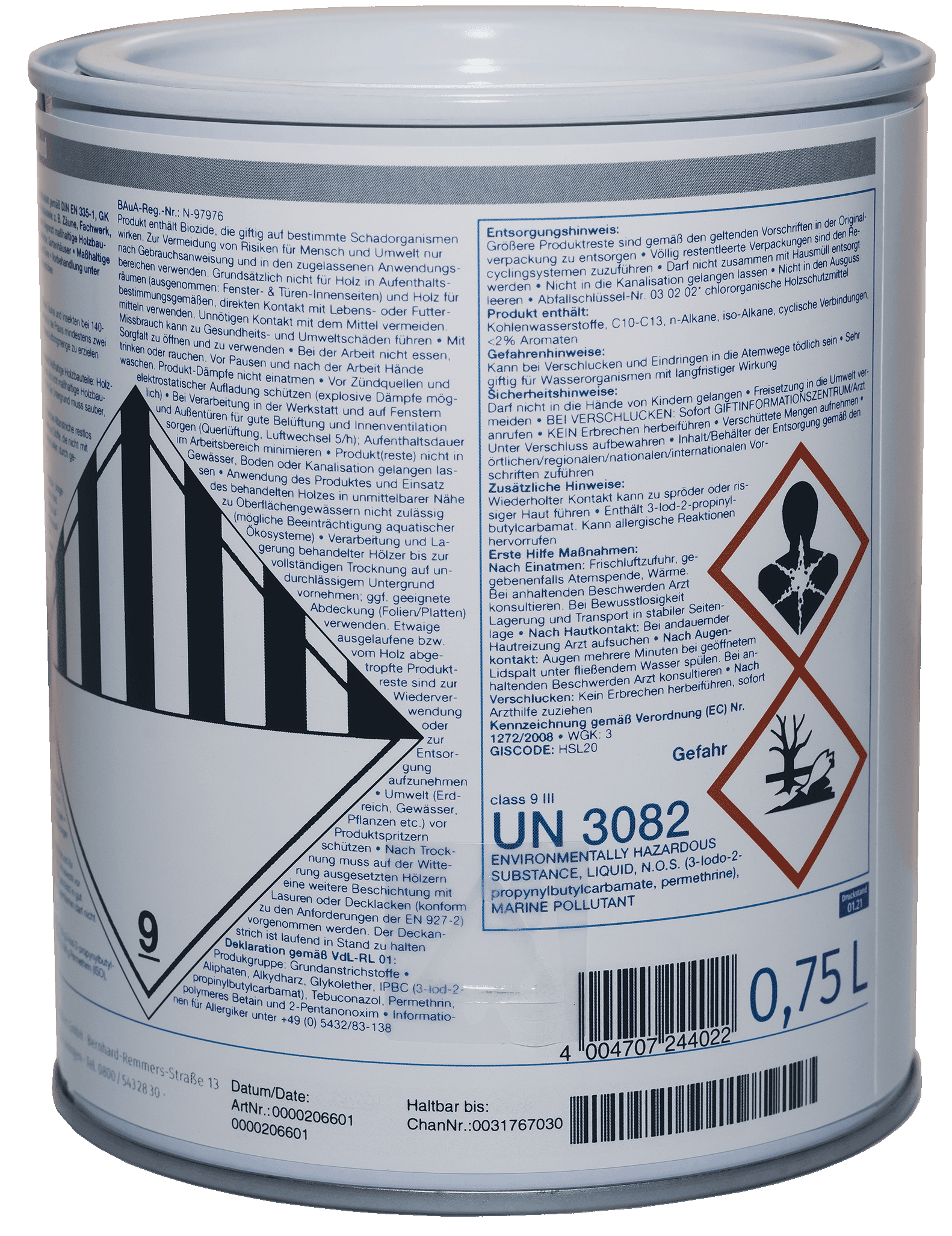 750ml Remmers Holzschutzgrund farblos