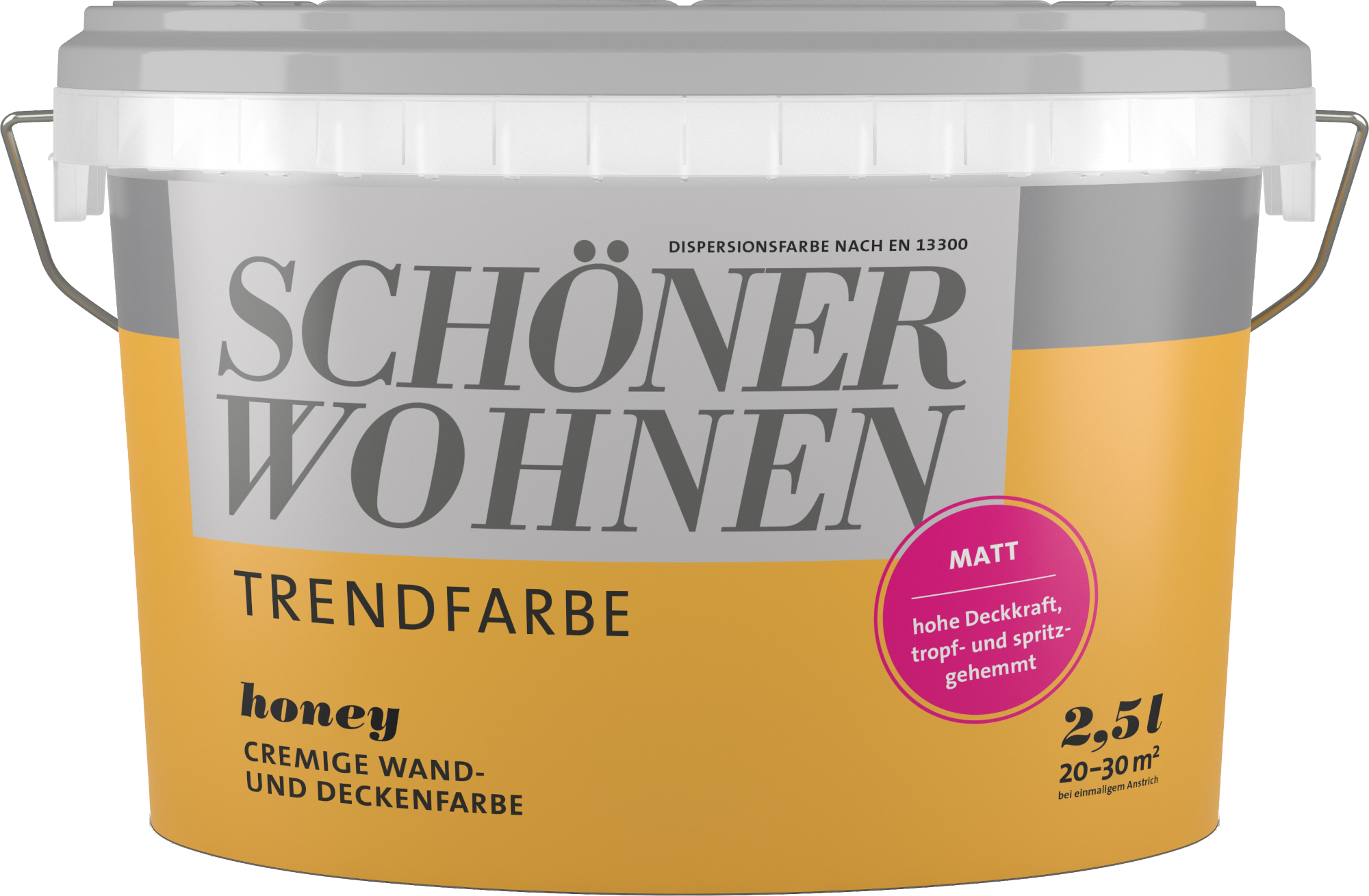 2,5L Schöner Wohnen Trend Wandfarbe matt Honey