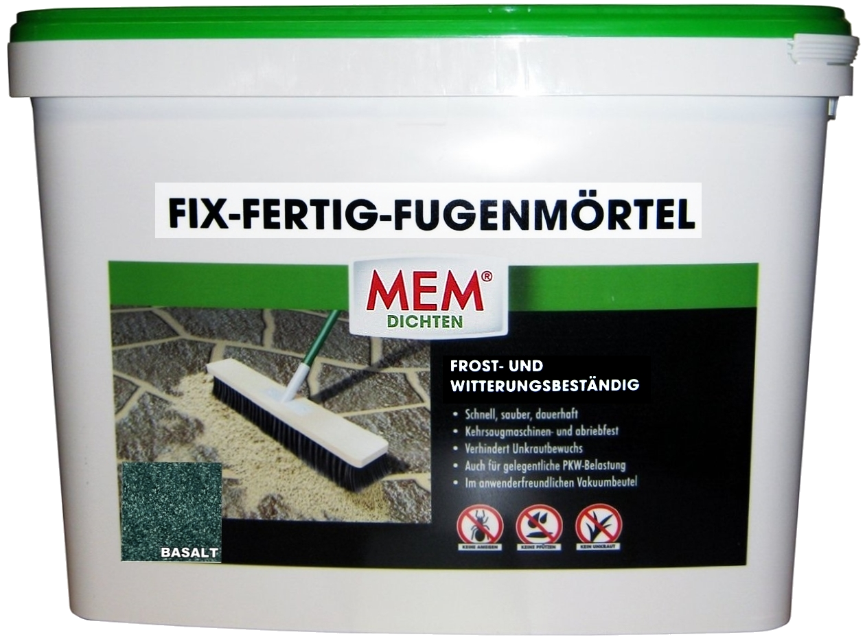 12,5kg MEM Fix-Fertig-Fugenmörtel basalt