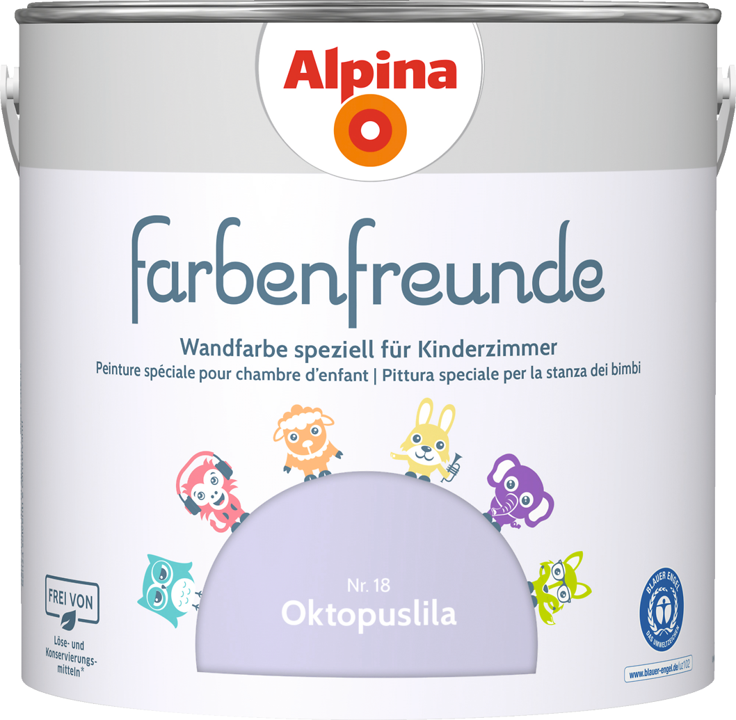 2,5l ALPINA Farbenfreunde Nr.18 Oktopuslila