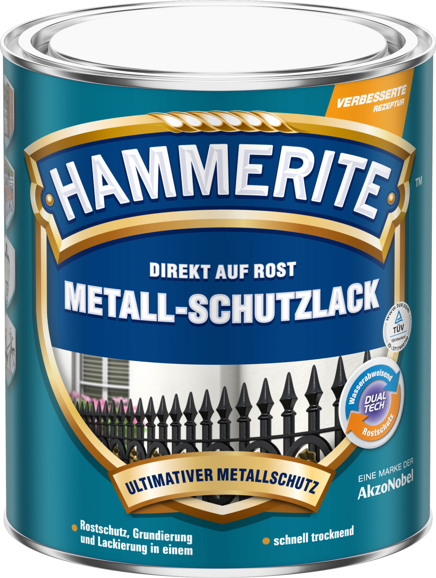 250ml Hammerite Msl matt braun