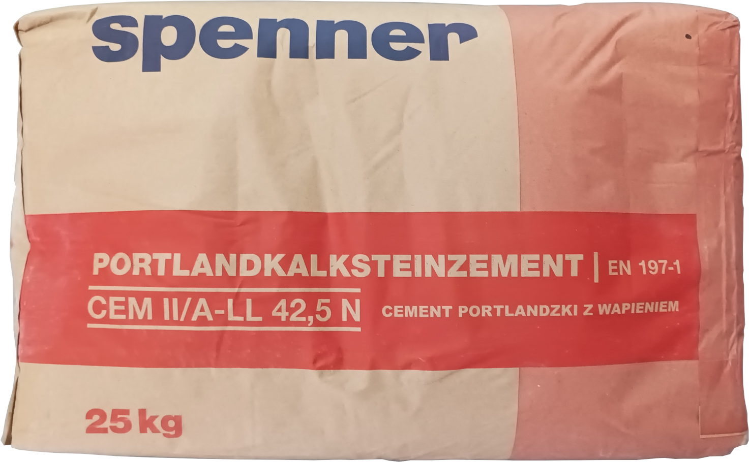 25kg Zement CEM II/A-LL 42,5 N EN 197-1 gesackt