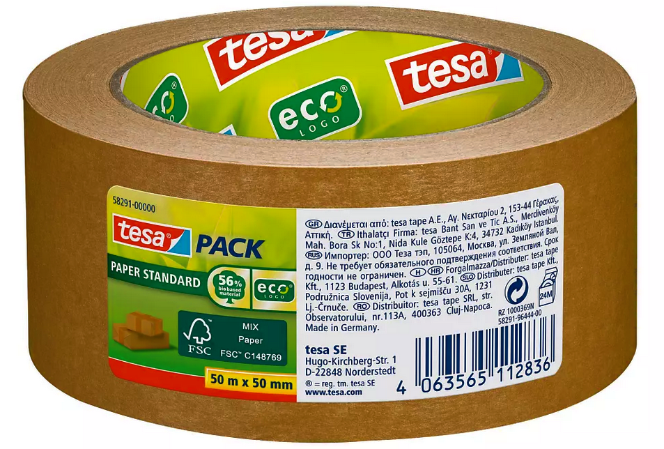 tesapack Papier Standard ecoLogo 50m