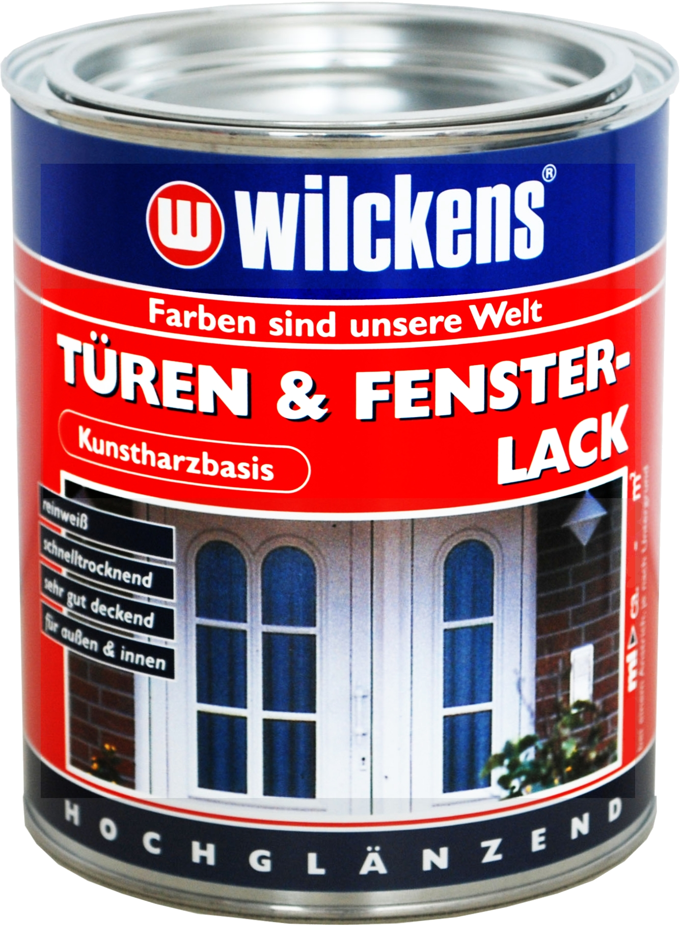 375ml WILCKENS Türen + Fensterlack KH hglz.