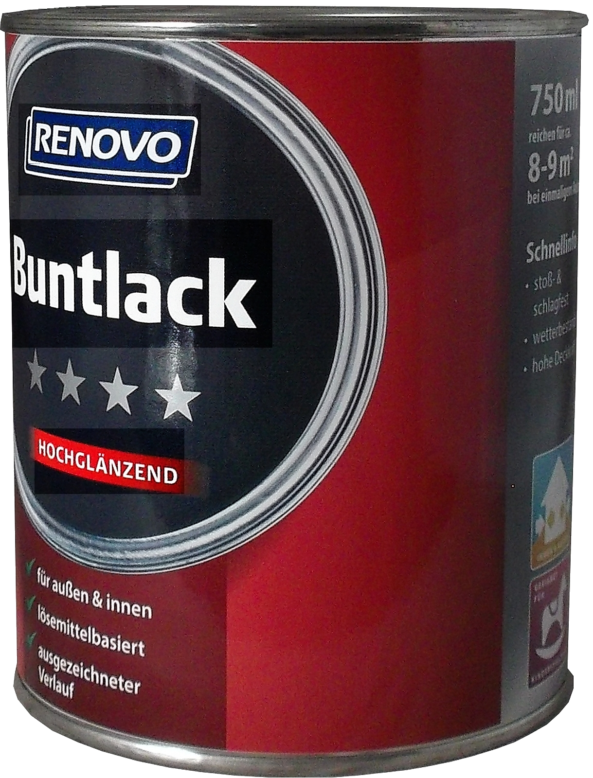 750ml Renovo Hochglanzlack enzianblau Nr.5010